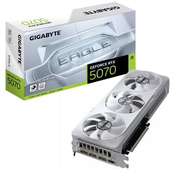 Gigabyte GeForce RTX 5070 EAGLE OC ICE SFF 12GB GDDR7 Видеокарта (GV-N5070EAGLEOC ICE-12GD)