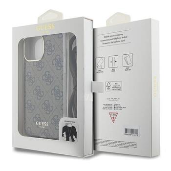 Guess GUHCP15LHC4SEW Hardcase Crossbody Cord 4G Print Защитный чехол для iPhone 15 Pro 6.1