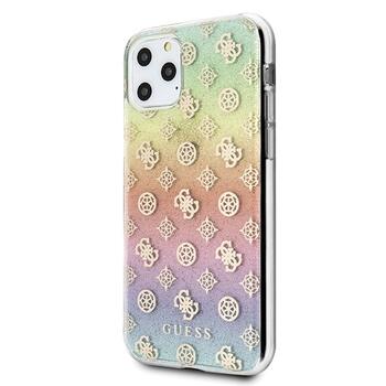 Guess GUHCN58PEOML Iridescent 4G Peony Aizsargapvalks priekš iPhone 11 Pro (GUHCN58PEOML)