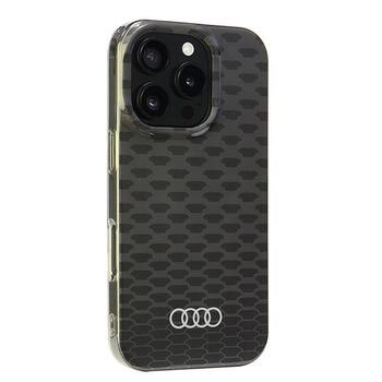 Audi IML Stitching Pattern MagSafe Защитный Чехол для Apple iPhone 16 Pro (AU-IMLMIP16P-Q5/D3-BK)