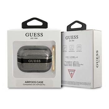 Guess GUAPHHTSK Strap Collection Защитный чехол для AirPods Pro / чёрный (GUAPHHTSK)