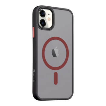 Tactical MagForce Hyperstealth 2.0 Защитный чехол для iPhone 11 / чёрный/красный (TA-57983121081)