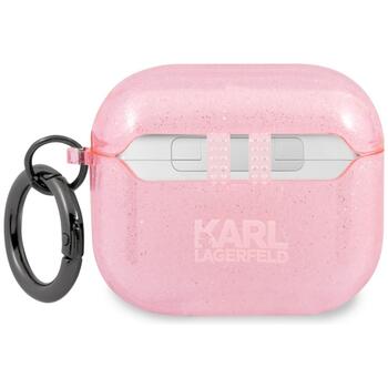 Karl Lagerfeld KLA3UCHGP Защитный чехол для AirPods 3 Glitter Choupette / розовый (KLA3UCHGP)