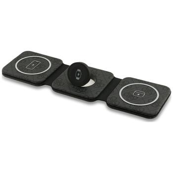 Guess wireless charger 3i-n-1 4G Беспроводное зарядное устройство / чёрный (GUFWC4GEMK)