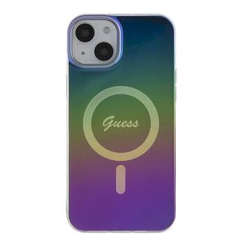 Guess GUHMP15SHITSK Hardcase IML Iridescent MagSafe Защитный чехол для iPhone 15 / 14 / 13 6.1