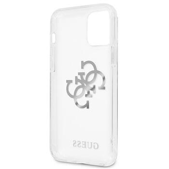Guess GUHCP12LKS4GSI Hardcase 4G Silver Charms Collection Защитный чехол для iPhone 12 Pro Max 6,7
