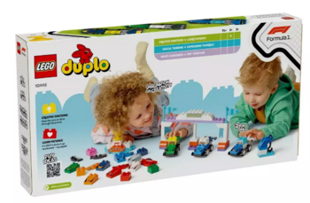 LEGO Duplo 10445 F1 Team Race Cars & Drivers Конструктор (10445)