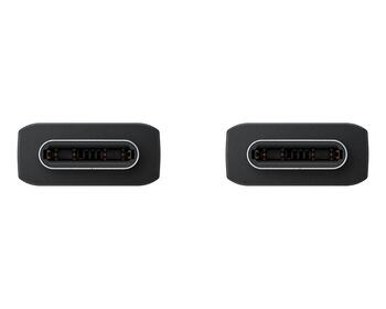 EP-DX310JBE Samsung USB-C/USB-C Data Cable Кабель для зарядки и передачи данных 3A 1.8m / чёрный (EP-DX310JBE)