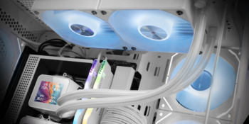 Mars Gaming MLVISION240W Liquid Cooling System with 360º LCD / TDP up to 500W (MLVISION240W)