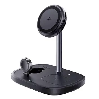 Baseus EnerFill FS41 3-в-1 Зарядная станция с охлаждением EU-вилка 45W USB-C to USB-C / чёрная (P10281904123-01)