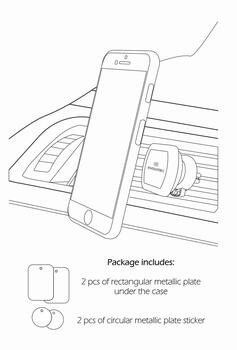 Swissten S-Grip M3 Универсальный держатель с магнитом для устройств (SW-CH-AV-M3-BK)