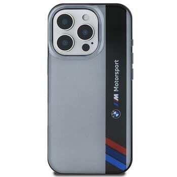 BMW Motorsport IML Vertical Stripe Aizsargapvalks Priekš Apple iPhone 16 Pro (BMHCP16L23HTFEG)