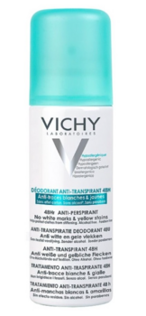 Vichy Deodorant Anti-Transpirant 48H - No Marks Дезодорант-антиперспирант 125ml (3337871324582)