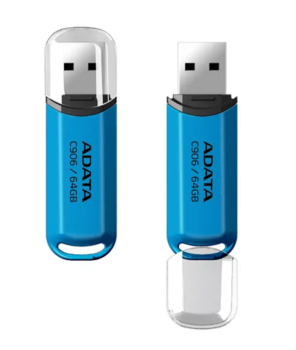 Adata C906 USB 2.0 Флеш-накопитель 64GB Blue (AC906-64G-RWB)