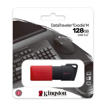 Kingston DataTraveler Exodia 128GB USB 3.2 Флеш Память (DTXM/128GB)