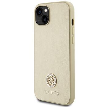 Guess Strass Metal Logo Back Case Защитный Чехол для Apple iPhone 15 Plus (GUHCP15MPS4DGPD)