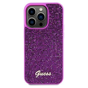 Guess GUHCP14XPMSDGSF Hardcase Disco Metal Script Защитный чехол для iPhone 14 Pro Max 6.7