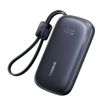 Baseus EnerFill FC21 QPow3 Ultra Портативный аккумулятор 10000 mAh 22.5W / чёрный (E0027M00)