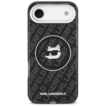 Karl Lagerfeld IML Choupette Head Logo MagSafe Case Защитный чехол для iPhone Air / чёрный (KLHMP17MHMKBCHOK)