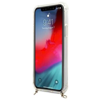 Guess GUHCP12MKC4GSGO Hardcase 4G Gold Chain Защитный чехол для iPhone 12/12 Pro 6,1