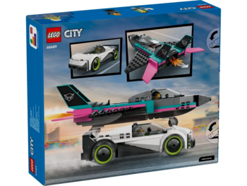LEGO 60489 City Jet vs Car Konstruktors (60489)