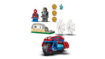 LEGO 11206 Marvel Spidey on Motorcycle vs Rhino Konstruktors (11206)