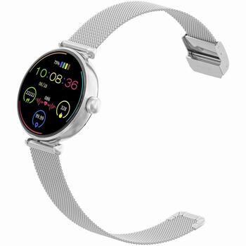 Smartwatch Gravity Смарт-часы с 2 ремешками GT26-8 / серебристый-белый (GT26-8)