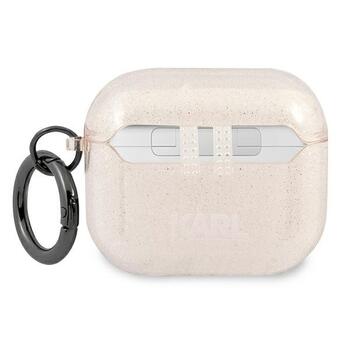 Karl Lagerfeld KLA3UCHGD Защитный чехол для AirPods 3 Glitter Choupette / золотой (KLA3UCHGD)