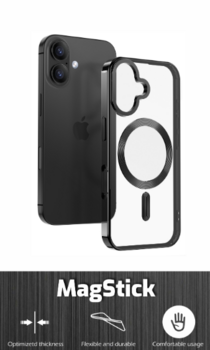 Swissten Clear Jelly MagStick Metallic Case Чехол для Apple iPhone Air (36500126)