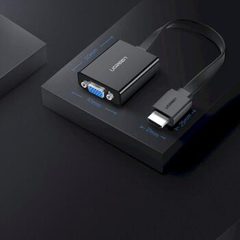 UGREEN MM103 HDMI to VGA Adapter Адаптер (UG-40248)
