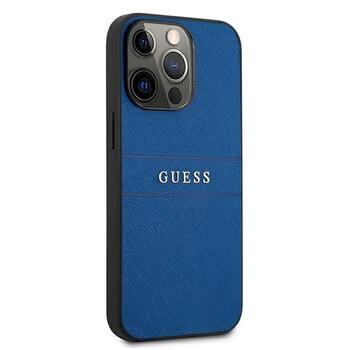 Guess GUHCP13XPSASBBL Saffiano Strap Защитный чехол для iPhone 13 Pro Max 6,7