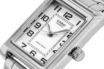 Casio Timeless LTP-1234PD-7BEG Женские Часы 21mm Silver Case White Dial (LTP-1234PD-7BEG)