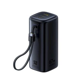 Baseus EnerGeek GX11 MiFi Внешний аккумулятор 67W 20000mAh / космический чёрный (E0025701)