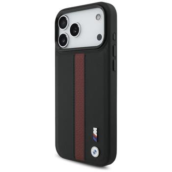 BMW M Perforated Stripe Logo MagSafe Case Защитный Чехол для Apple iPhone 17 Pro Max (BMHMP17X25PCPSKR)
