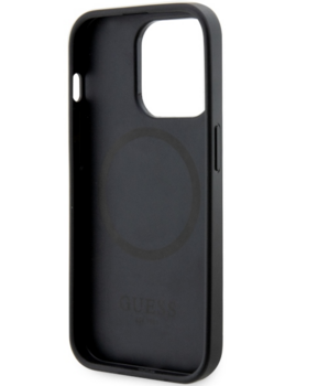 Guess 4G Printed Stripes MagSafe Back case Защитный Чехол для Apple iPhone 14 Pro Max (GUHMP14XP4RPSK)