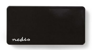 Nedis UHUBU2430BK USB Hub Centrmezgls 4-Porti USB 2.0 (UHUBU2430BK)