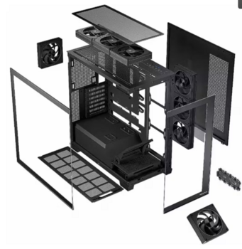 Modecom Volcano Stellar 8F ARGB ATX Корпус компьютера (AT-STELLAR-8F-ARGB-10)
