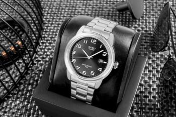 CASIO Мужские часы MTP-1221A-1AVEG / серебристый (MTP-1221A-1AVEG)
