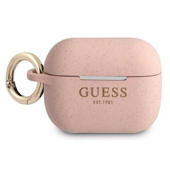 Guess GUAPSGGEP AirPods Pro cover Силиконовый чехол для AirPods Pro / розовый (GUAPSGGEP)