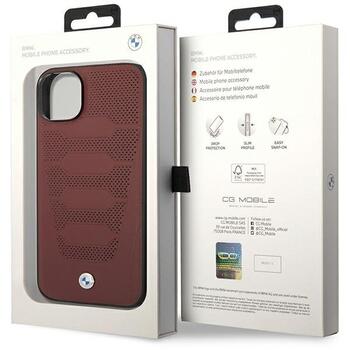 BMW BMHCP14S22RPSR Aizmugurējais Apvalks Priekš Apple iPhone 13 / 14 / 15 (BMHCP14S22RPSR)