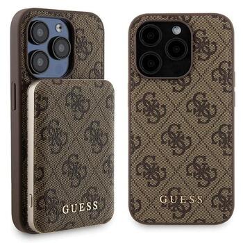 Guess GUBPM5P15X4GEMGW Чехол + Повер Банк для Apple iPhone 15 Pro Max (GUBPM5P15X4GEMGW)