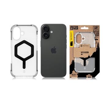 Tactical MagForce Hexagon Cover Защитный чехол для Apple iPhone 16 / чёрный (TA-57983127306)