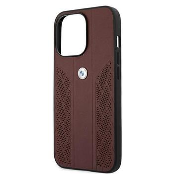 BMW BMHCP13LRSPPR Back Case Кожанный Чехол для телефона Apple iPhone 13 / 13 Pro (BMHCP13LRSPPR)