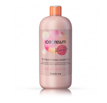 Inebrya Ice Cream Keratin Restructuring Шампунь 1000 ml (8008277263106)