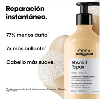 L´Oréal Professionnel Série Expert Absolut Repair Gold Quinoa Shampoo 500 ml (3474636975914)