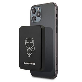 Karl Lagerfeld KLPBMSOIBK Powerbank MagSafe Переносная зарядная батарея 3000mAh (KLPBMSOIBK)