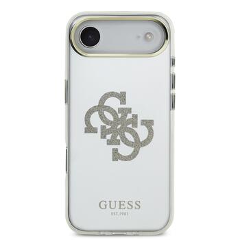 Guess PC/TPU Mirror 4G Glitter Logo MagSafe Case Чехол для Apple iPhone 17 Air (GUHMP17MHMR4GDG)