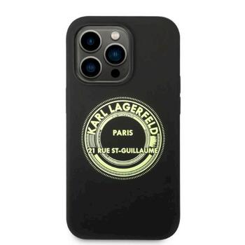 Karl Lagerfeld KLHCP14LSRSGRCK Aizsargapvalks priekš iPhone 14 Pro 6,1