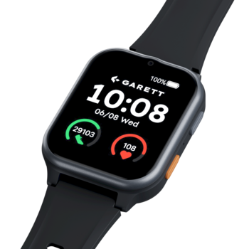 Garett Smartwatch Senior Vita 4G Viedpulkstenis Senioriem (VITA_4G_BLK)