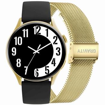 Smartwatch Gravity Ремешок + браслет GT11-1 / золотой (GT11-1)